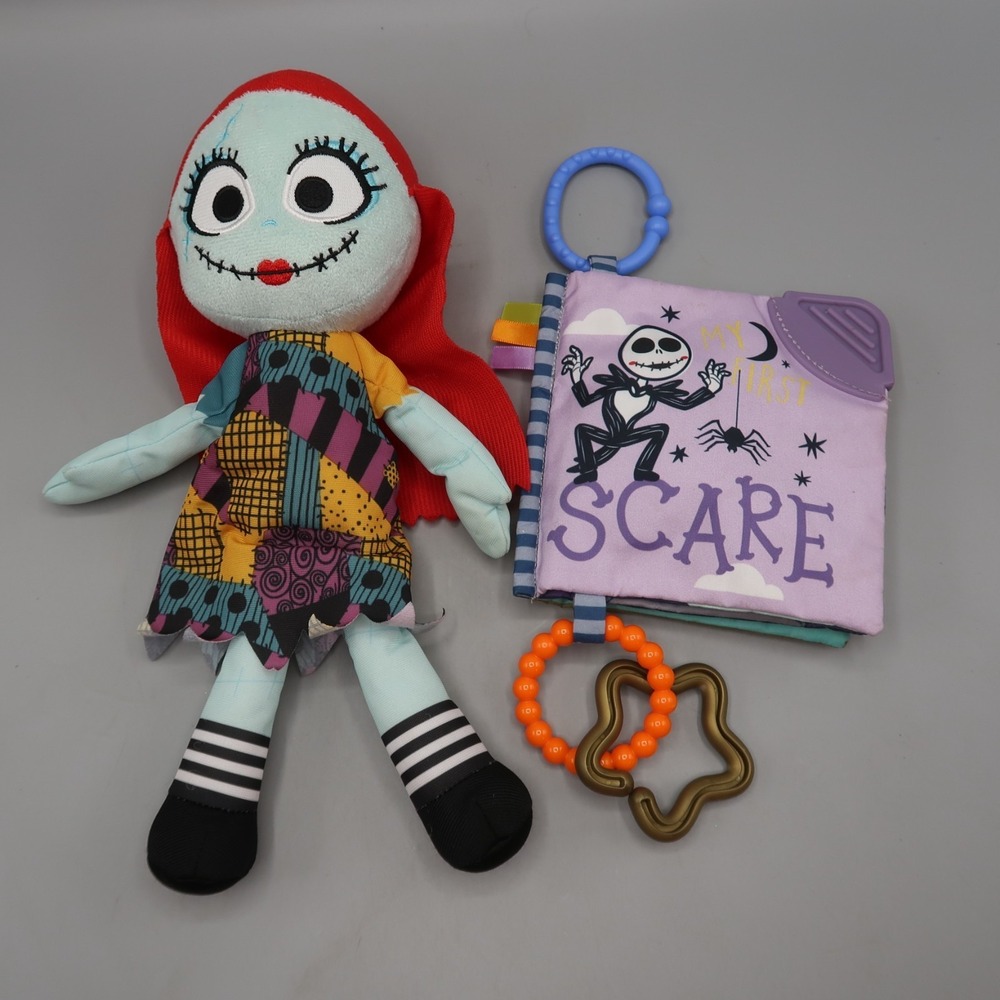 Disney The Nightmare Before Christmas Sally & Sensory Book Plush Just Play